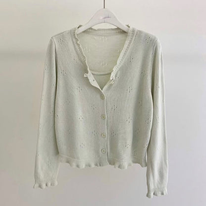 26YR0401 Cardigan Set