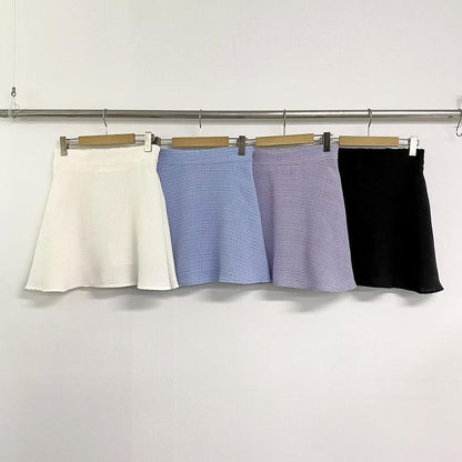 26YR0416 Tweed Skirt