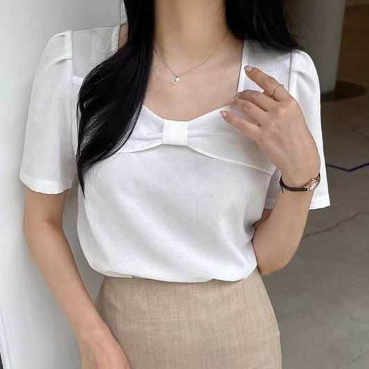 26YR0418 Ribbon Blouse