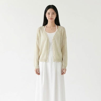26YR0508 Knit Cardigan