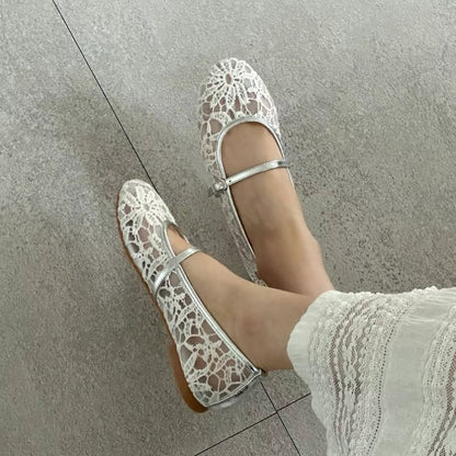 25YR1034 Lace Mary Jane 2cm