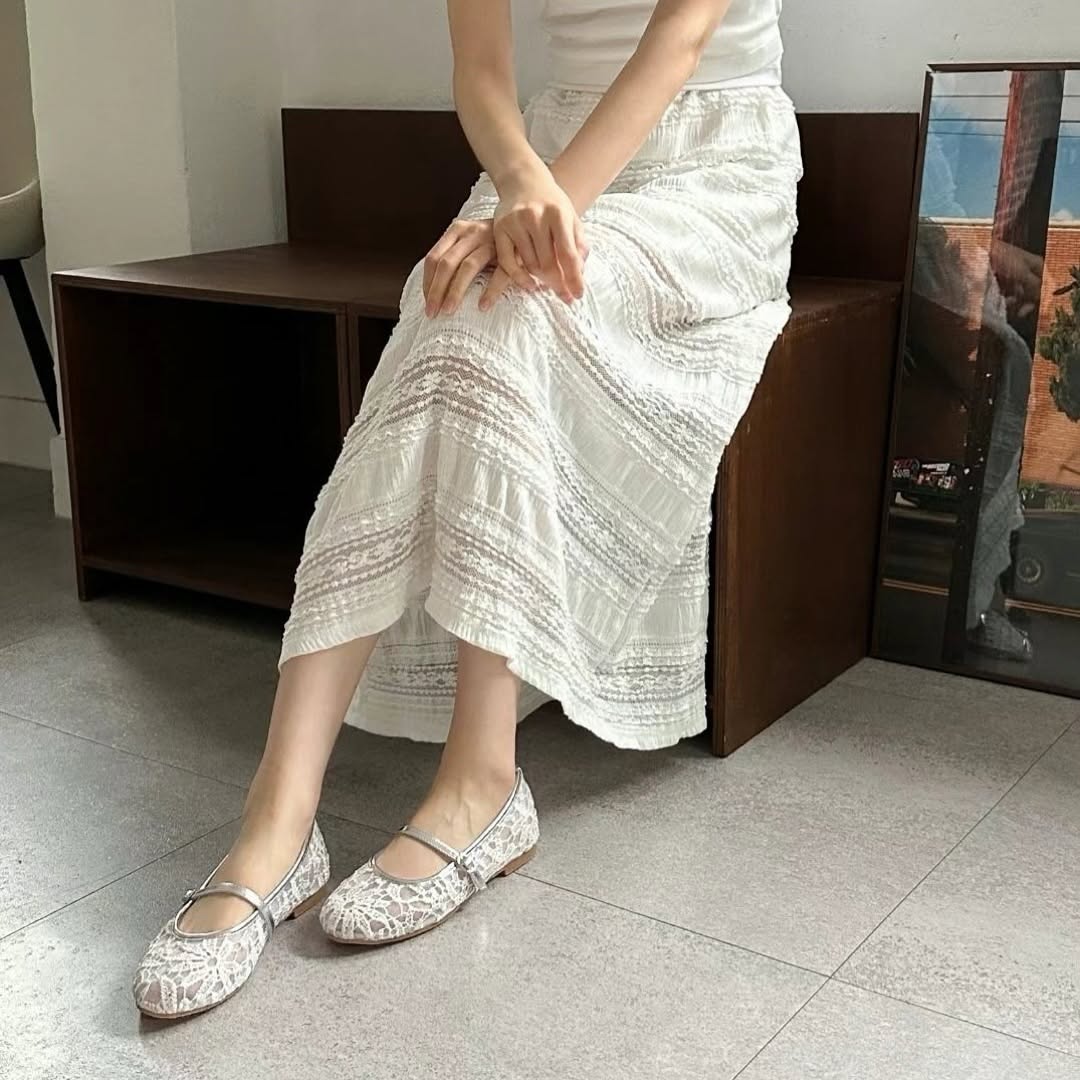 25YR1034 Lace Mary Jane 2cm