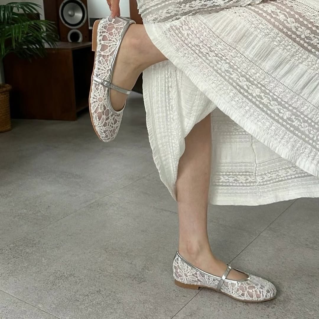 25YR1034 Lace Mary Jane 2cm