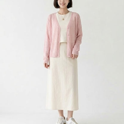 26YR0508 Knit Cardigan