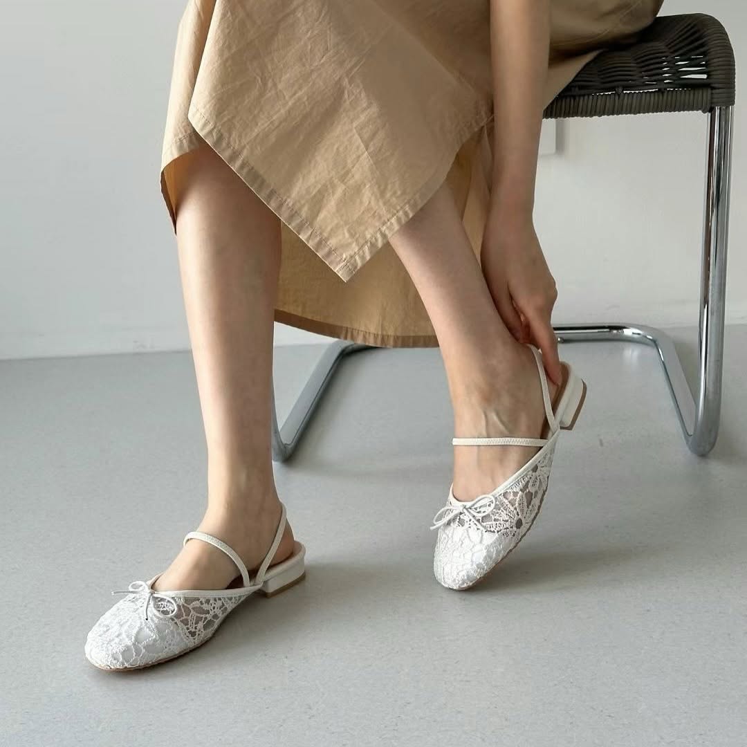 25YR0819 3-Way Ribbon Shoes 2cm