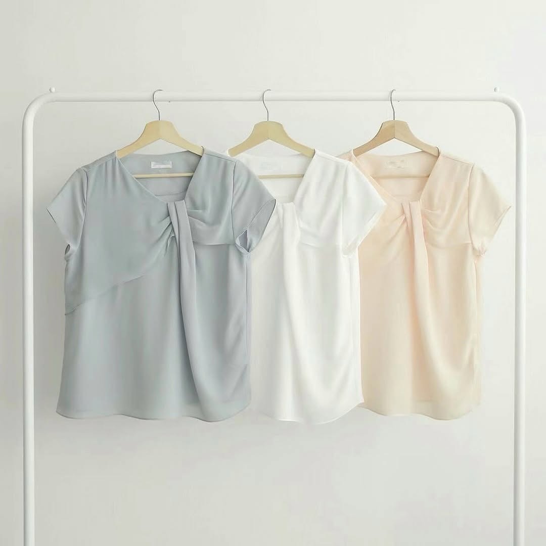 24YR1434 Ribbon Blouse Top