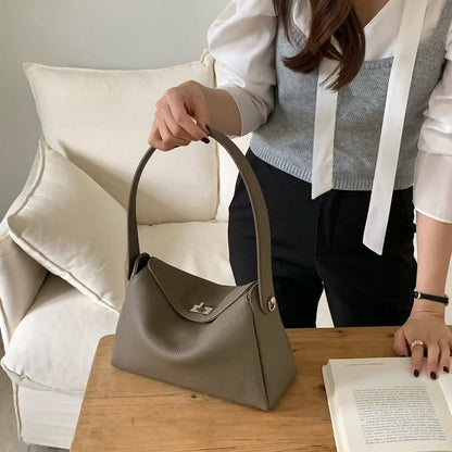 26YR0704 Leather Handbag