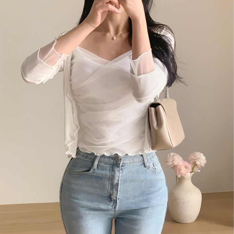 26YR0613 Cardigan Set