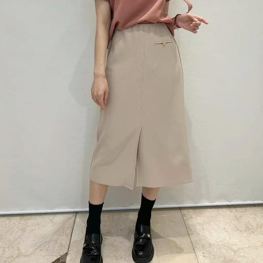 24YR1912 小開叉半身裙