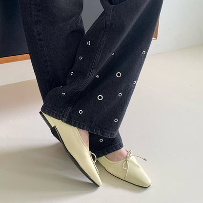 26YR0703 Ribbon Shoes
