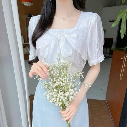 24YR1529 Ribbon Blouse