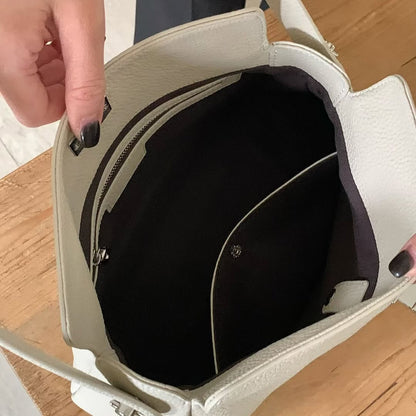 26YR0704 Leather Handbag