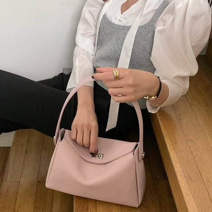 26YR0704 Leather Handbag