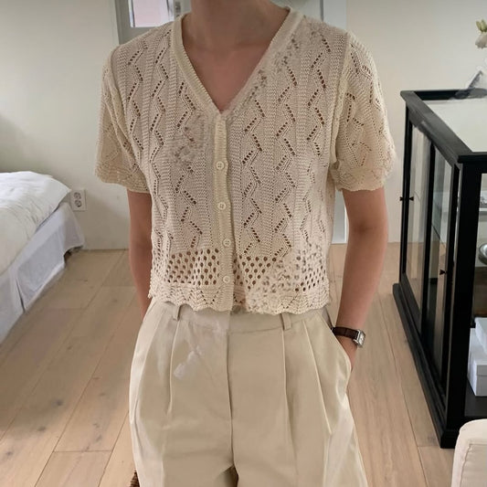 26YR0714 Short Cardigan