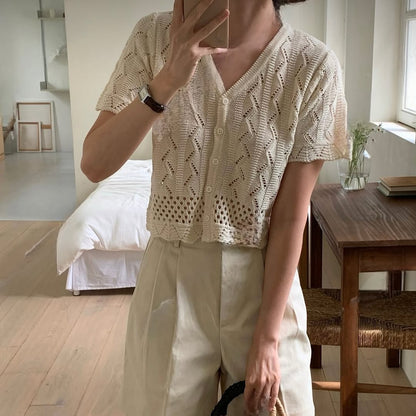 26YR0714 Short Cardigan