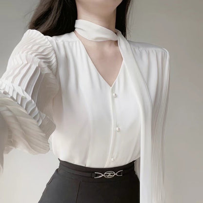 24YR2006 Pleated Blouse