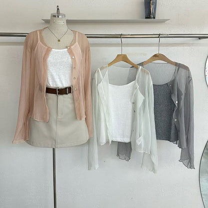 26YR0901 Cardigan Set
