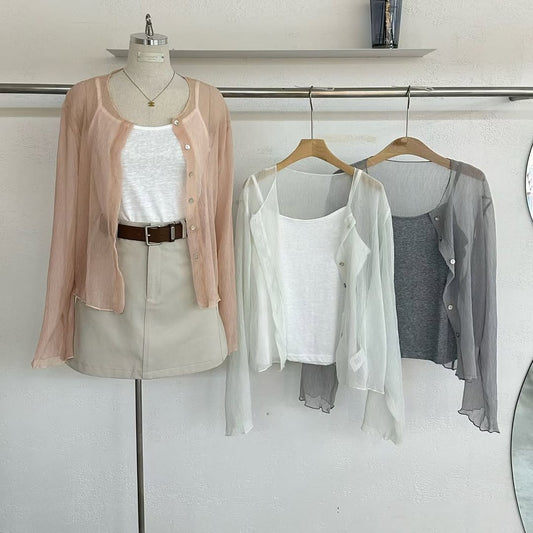 26YR0901 Cardigan Set