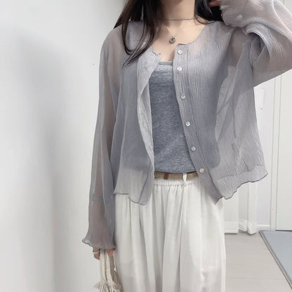 26YR0901 Cardigan Set