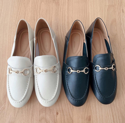 24YR0426 小金扣Loafer 1cm
