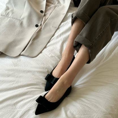 24YR1801 Ribbon Shoes 1cm