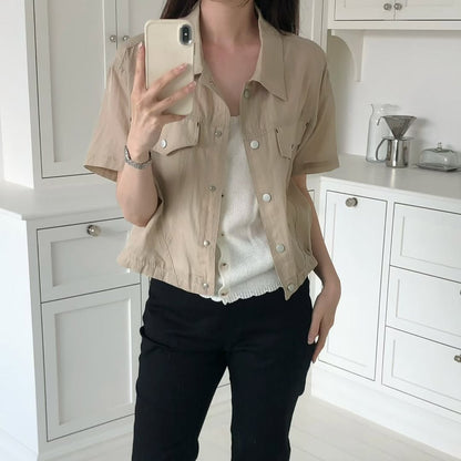 26YR1018 Shirt Cardigan