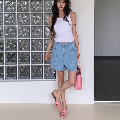 26YR1014 Denim Short