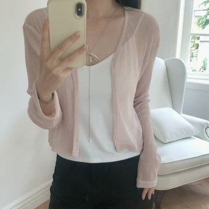 26YR1017 Summer Cardigan