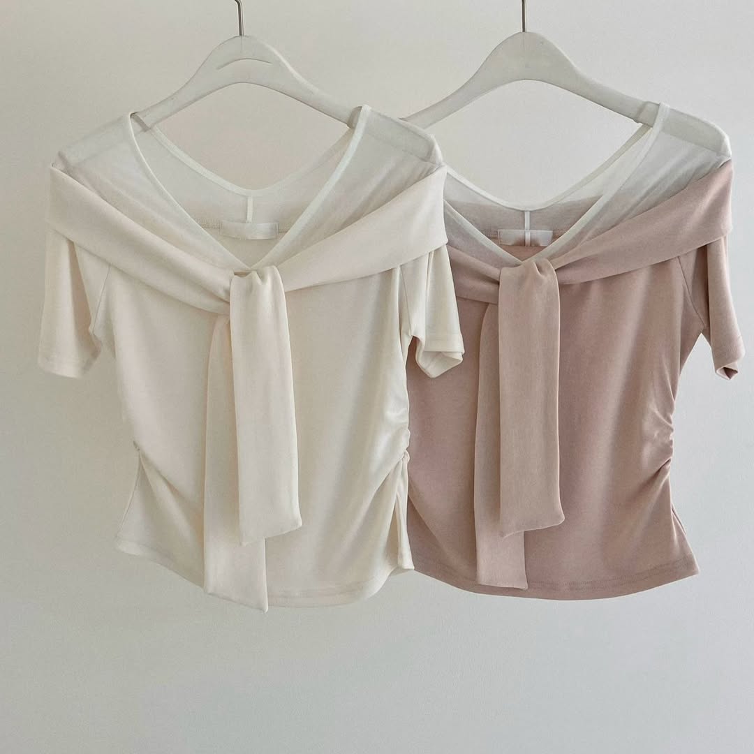 26YR1019 Ribbon Top