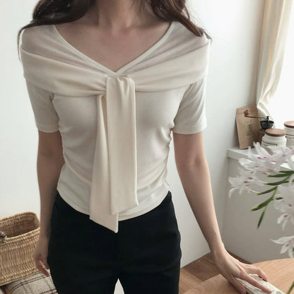 26YR1019 Ribbon Top