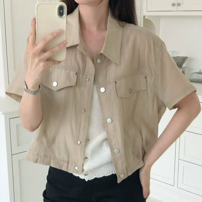 26YR1018 Shirt Cardigan