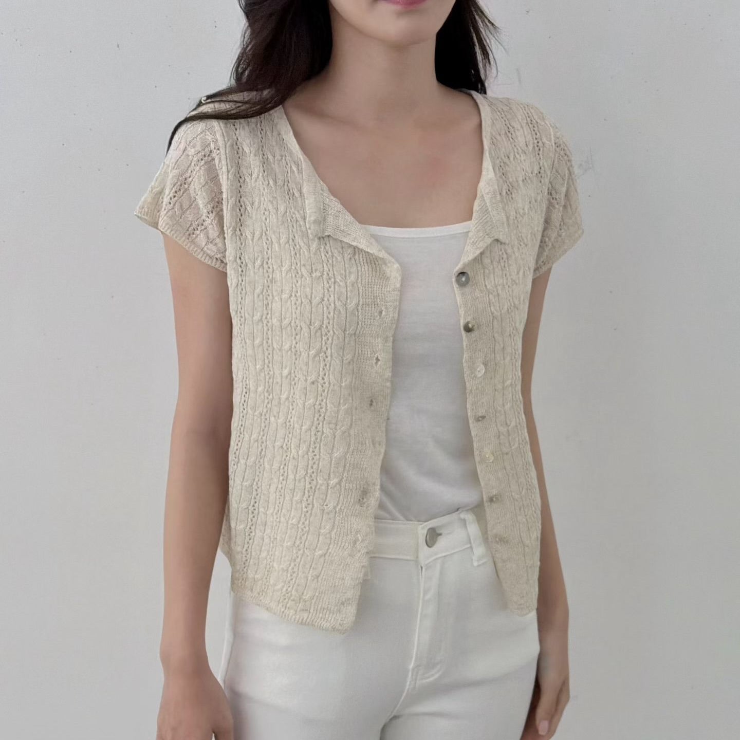26YR1310 Cardigan Top