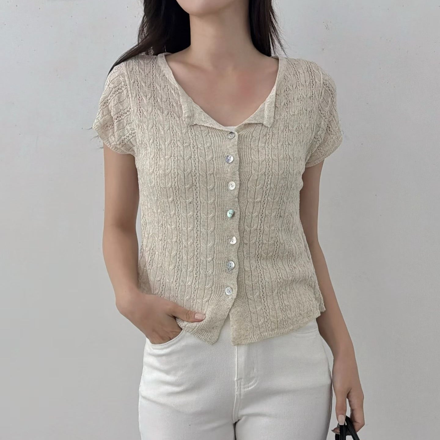26YR1310 Cardigan Top