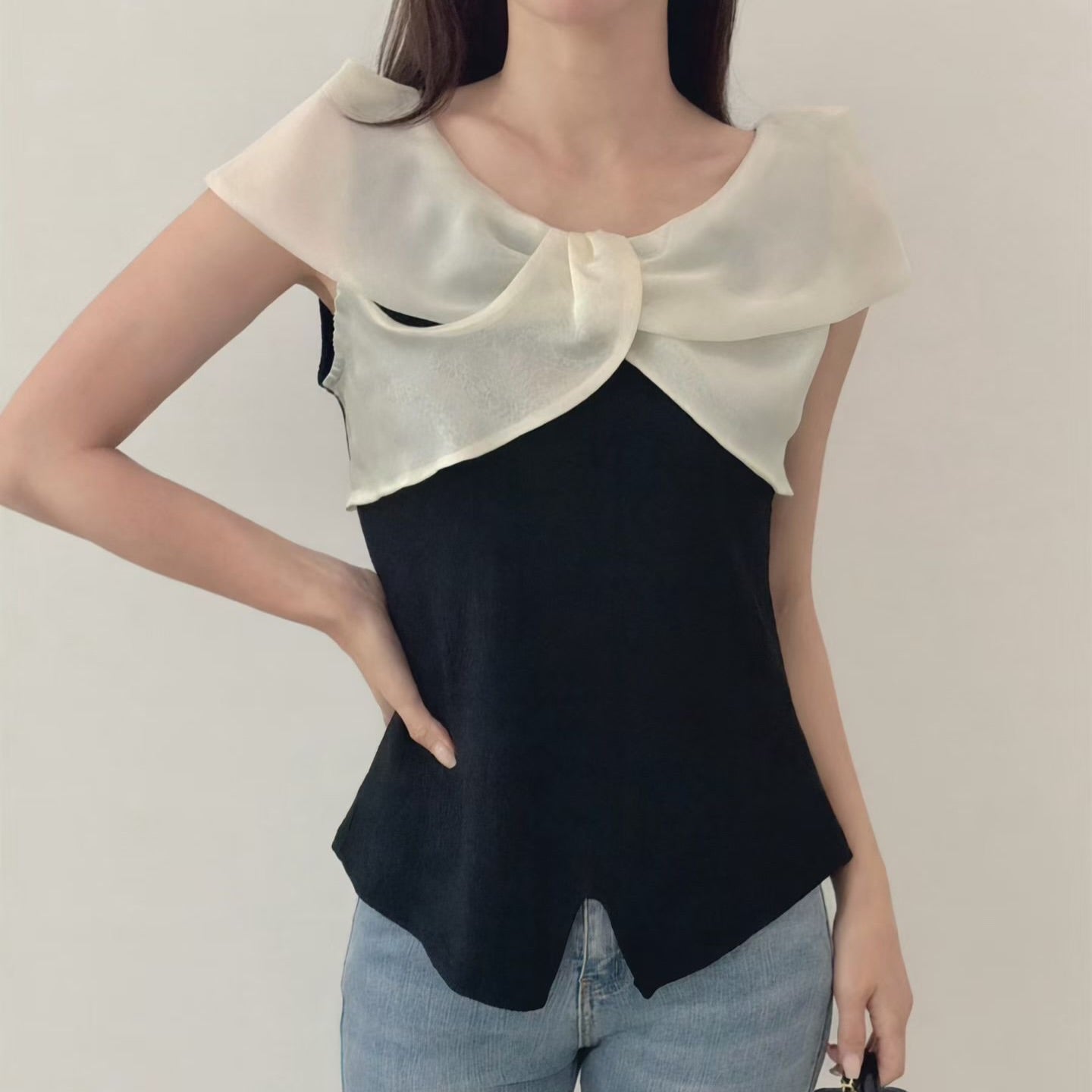 26YR1311 Ribbon Top