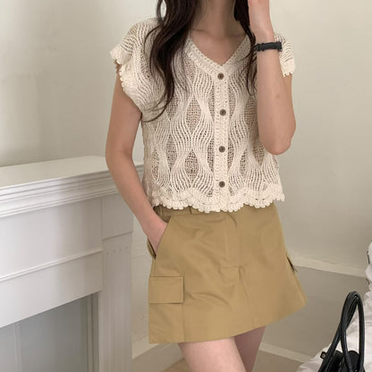 26YR1219 Cardigan Top