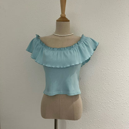 26YR1309 Off Shoulder Top