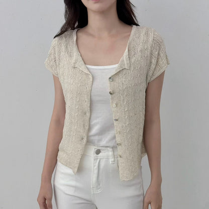 26YR1310 Cardigan Top