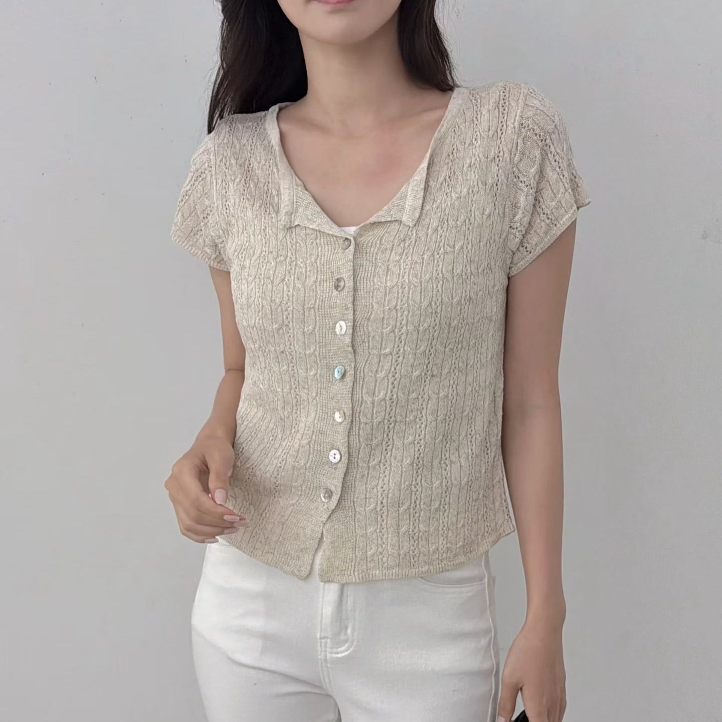 26YR1310 Cardigan Top