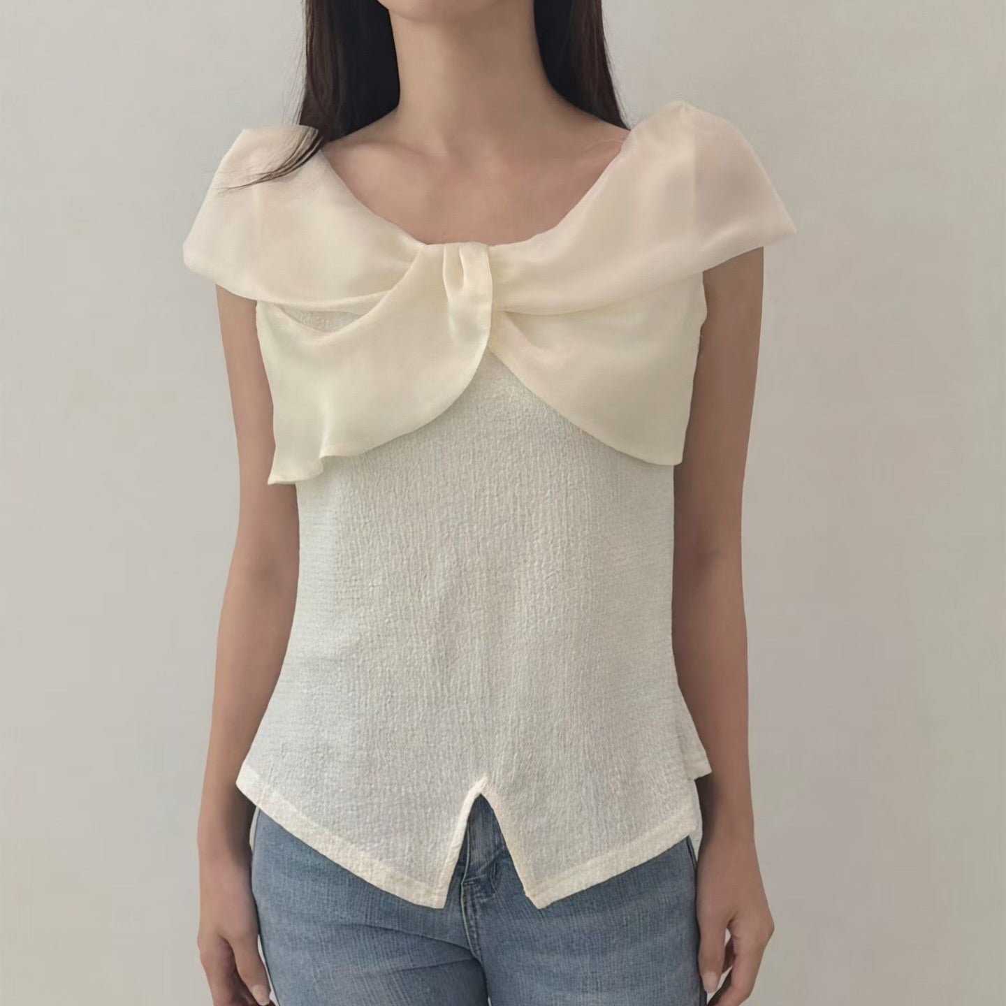 26YR1311 Ribbon Top