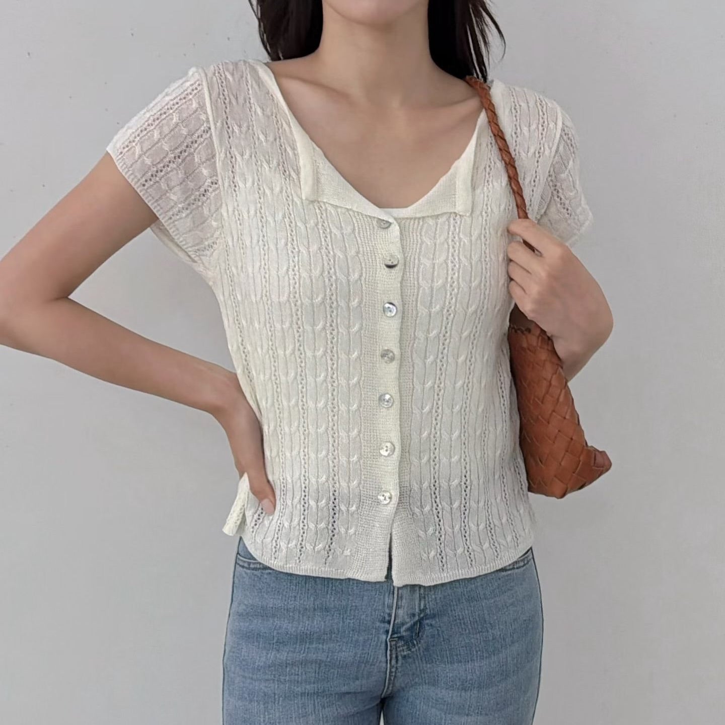 26YR1310 Cardigan Top