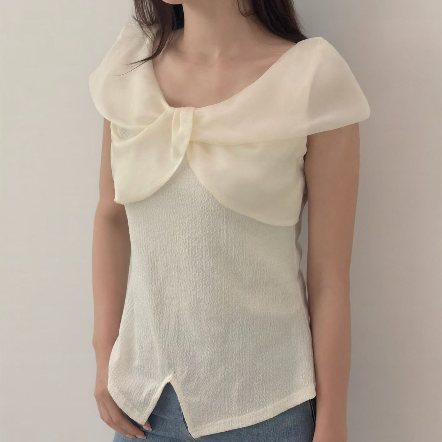 26YR1311 Ribbon Top