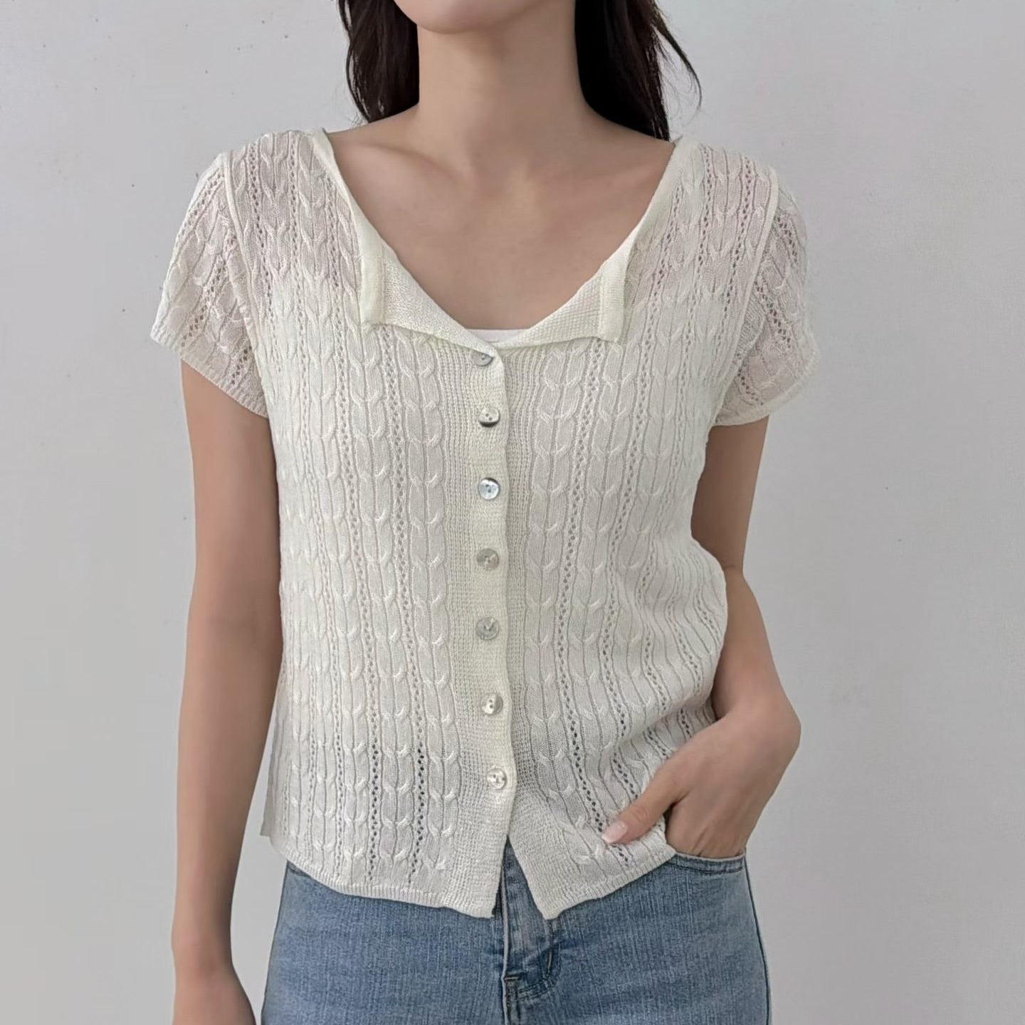 26YR1310 Cardigan Top