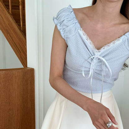 26YR1516 Ribbon Top