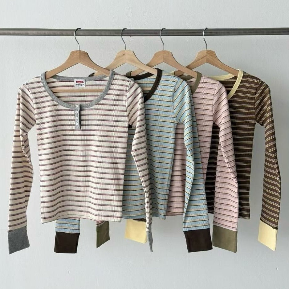 26YR1606 Stripe Top