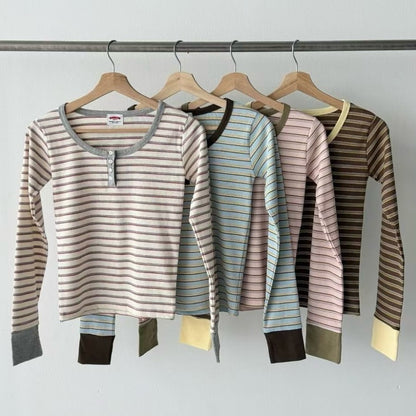 26YR1606 Stripe Top