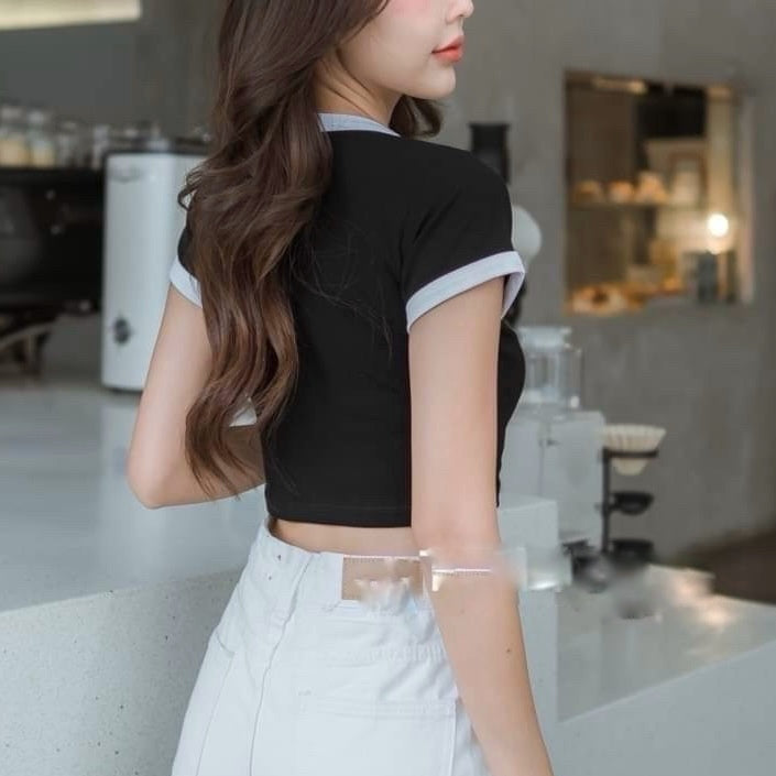 24YR1146 短袖拼色