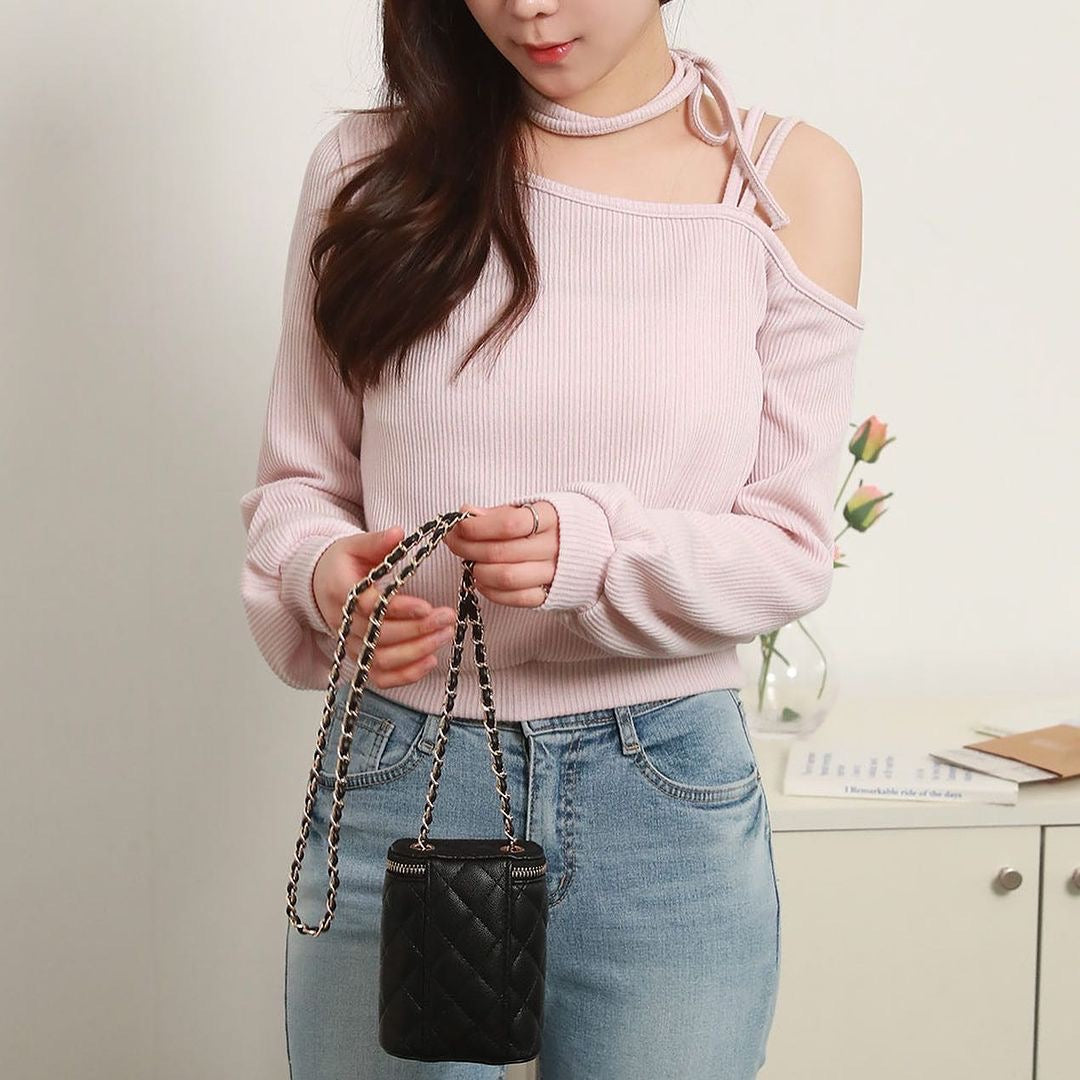 24YR0619 Sweet Off Shoulder Top