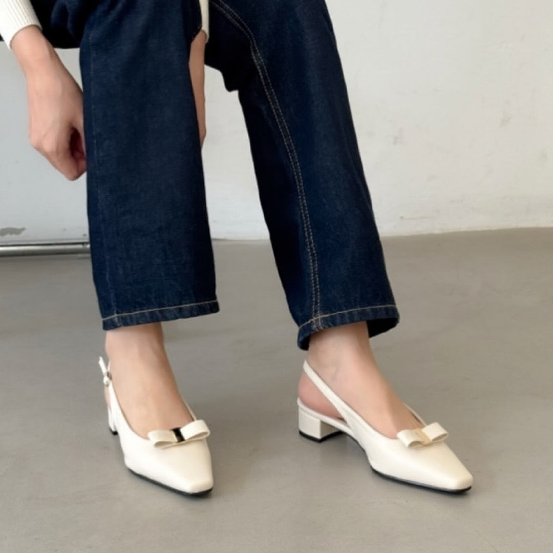 26YR1506 Sling-back Shoes