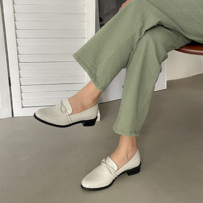 24YR1614 Ribbon Loafer 1cm