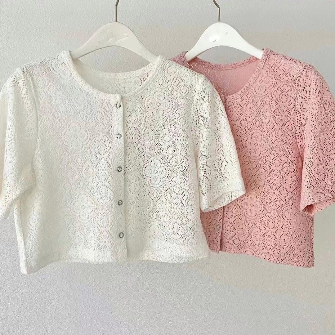 24YR0714 Lace Cardigan